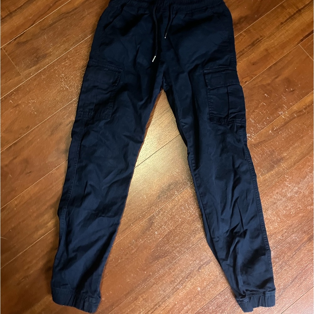 navy blue cargo pants